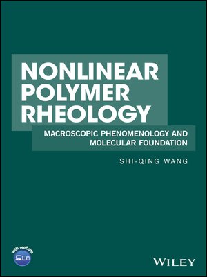 cover image of Nonlinear Polymer Rheology